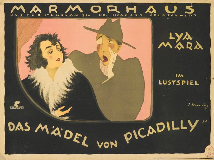 Das Mädel Von Picadilly, 2. Teil (1921) Poster