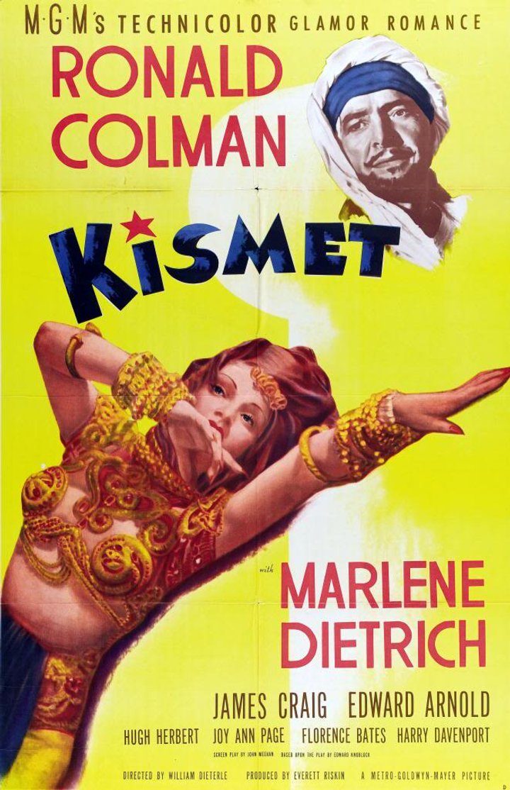 Kismet (1944) Poster