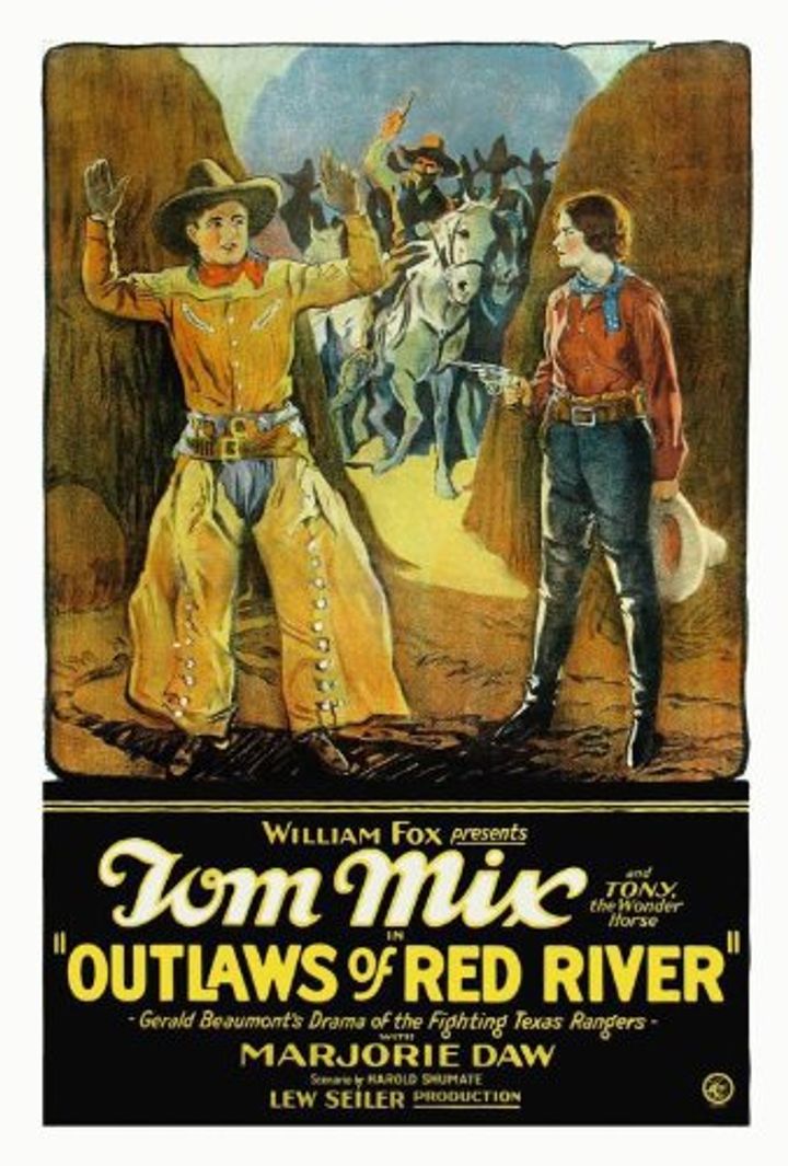 Outlaws Of Red River (1927) Poster