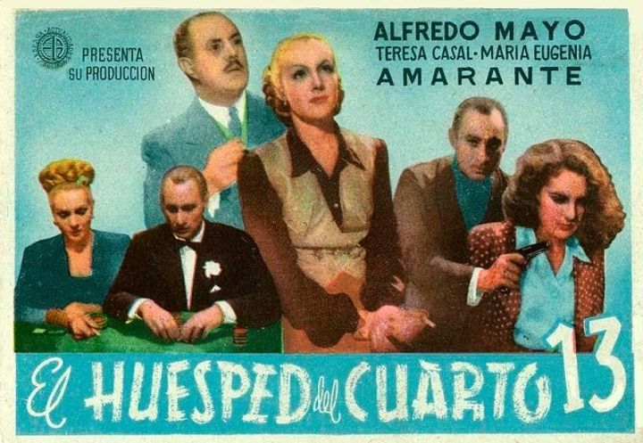 El Huésped Del Cuarto Número 13 (1947) Poster