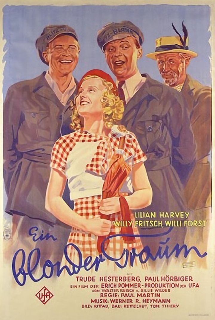 Ein Blonder Traum (1932) Poster