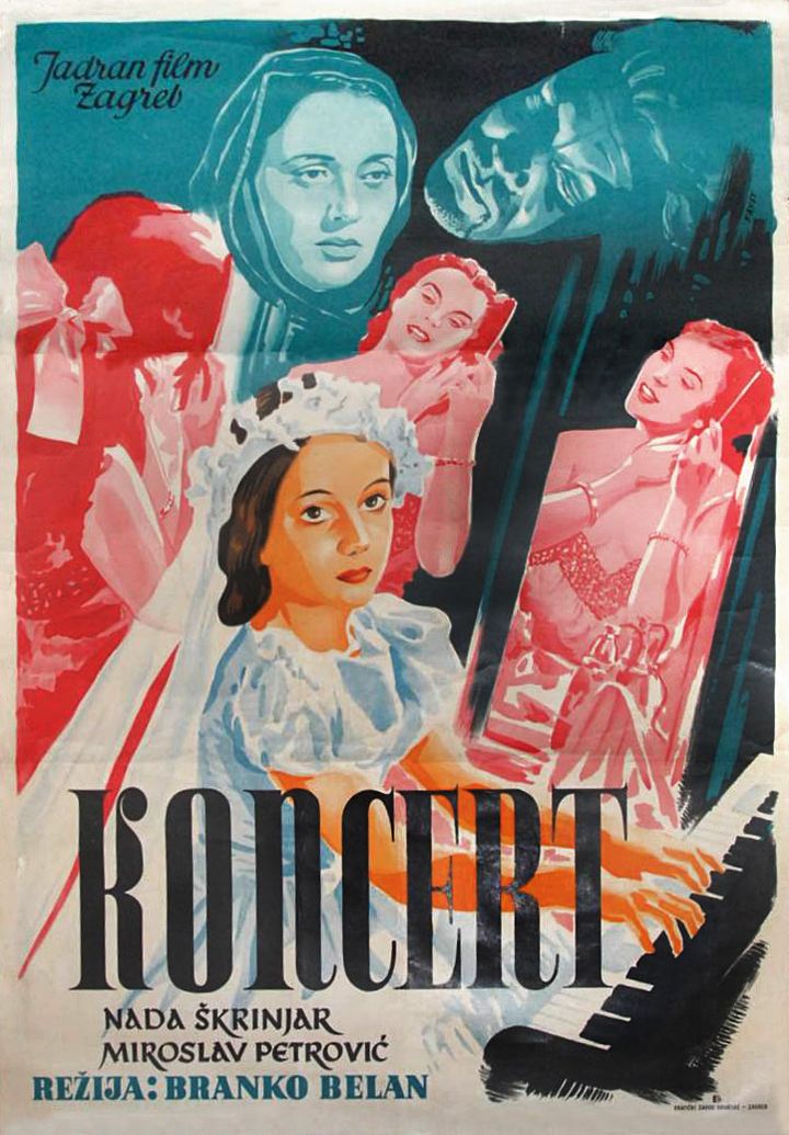 Koncert (1954) Poster