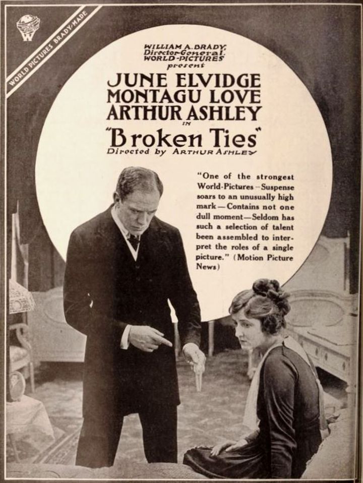 Broken Ties (1918) Poster