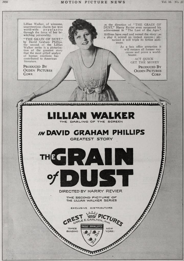 The Grain Of Dust (1918) Poster