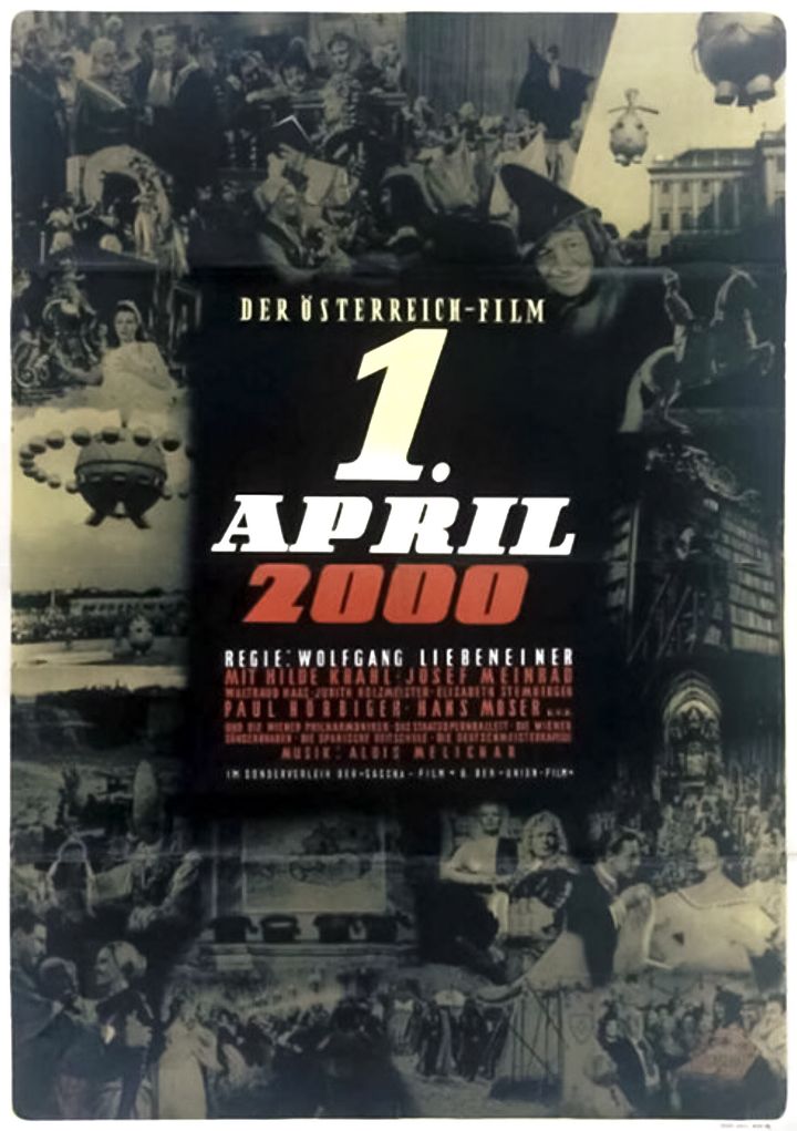 1. April 2000 (1952) Poster