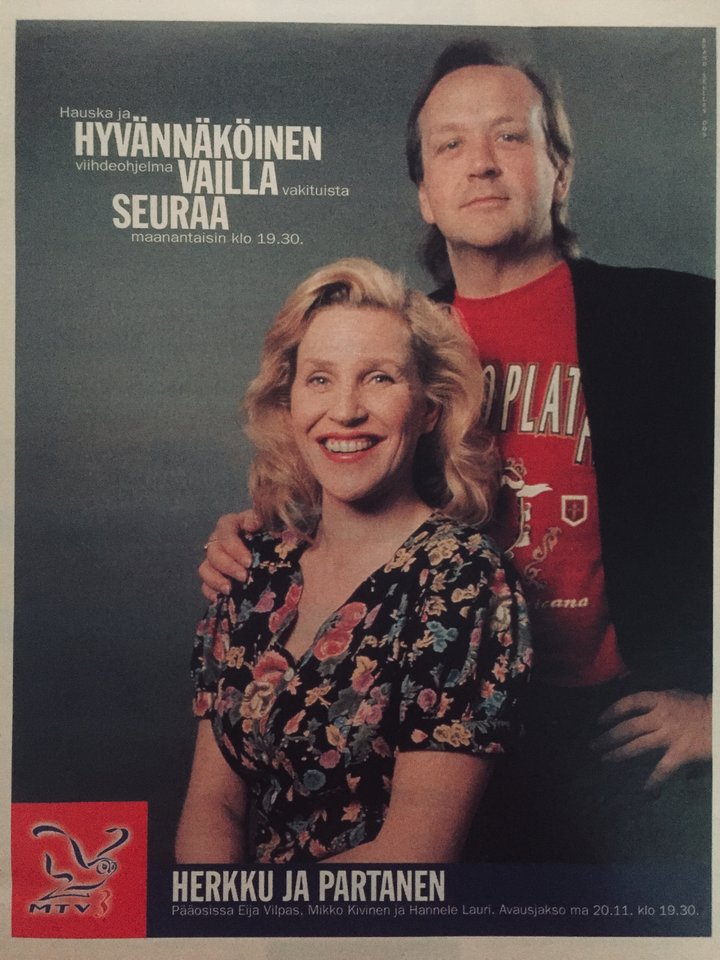 Herkku & Partanen (1995) Poster