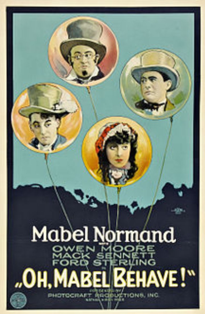 Oh, Mabel Behave (1922) Poster