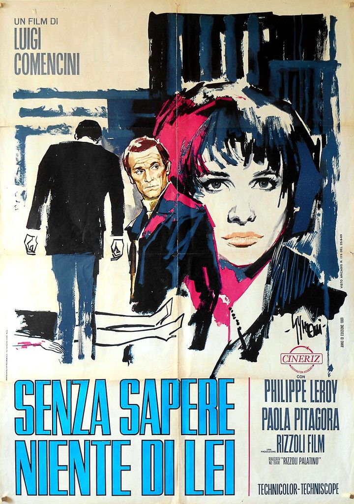 Senza Sapere Niente Di Lei (1969) Poster