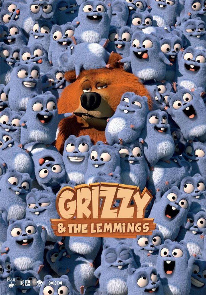 Grizzy And The Lemmings (2016) Poster