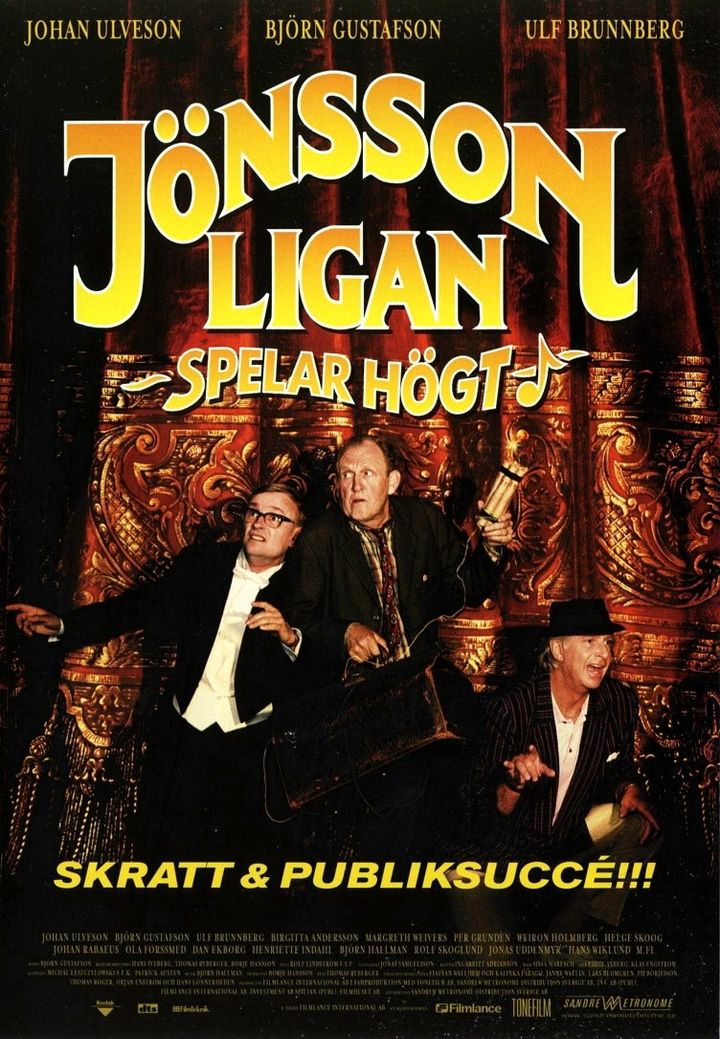 Jönssonligan Spelar Högt (2000) Poster