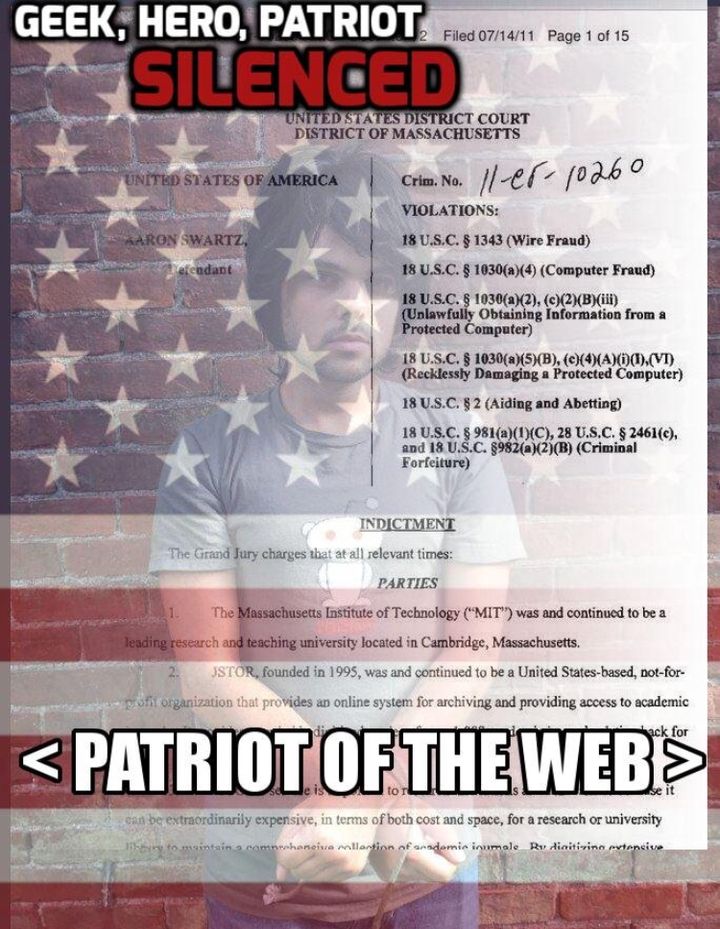 Patriot Of The Web (2017) Poster