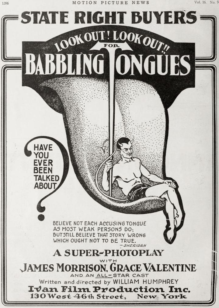 Babbling Tongues (1917) Poster