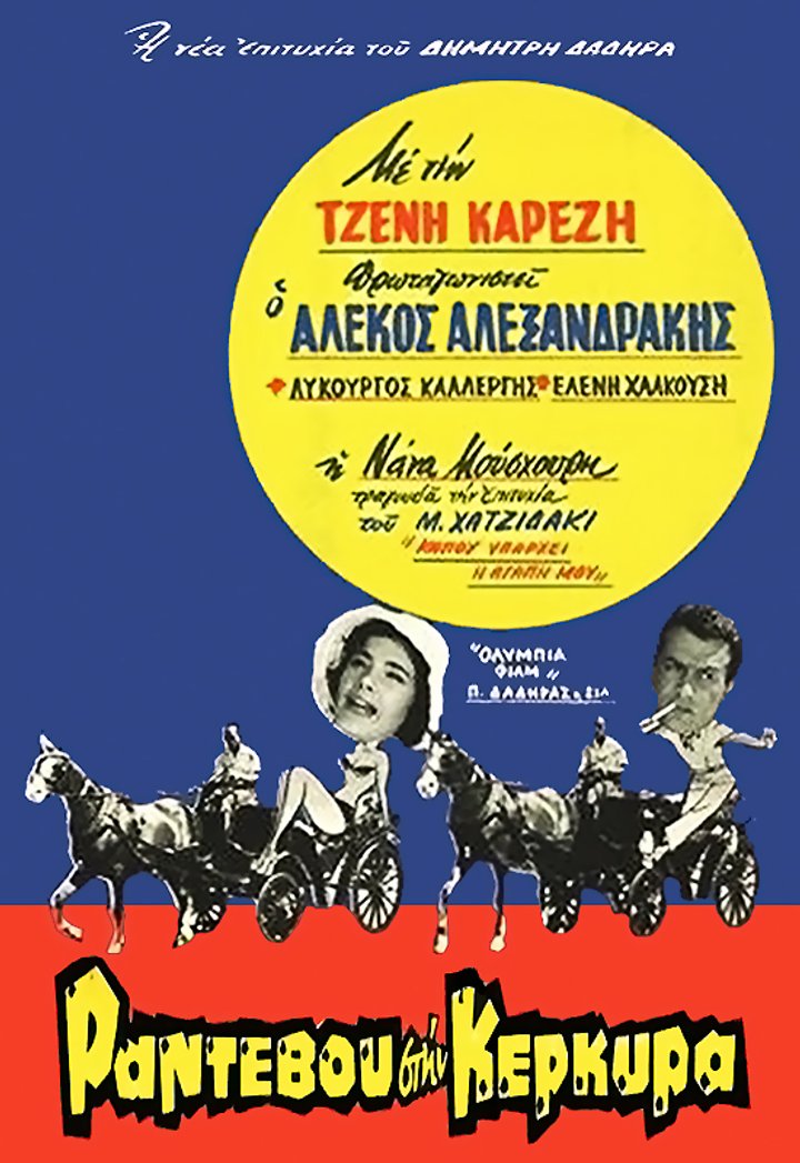 Randevou Stin Kerkyra (1960) Poster