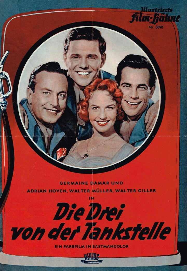 Die Drei Von Der Tankstelle (1955) Poster