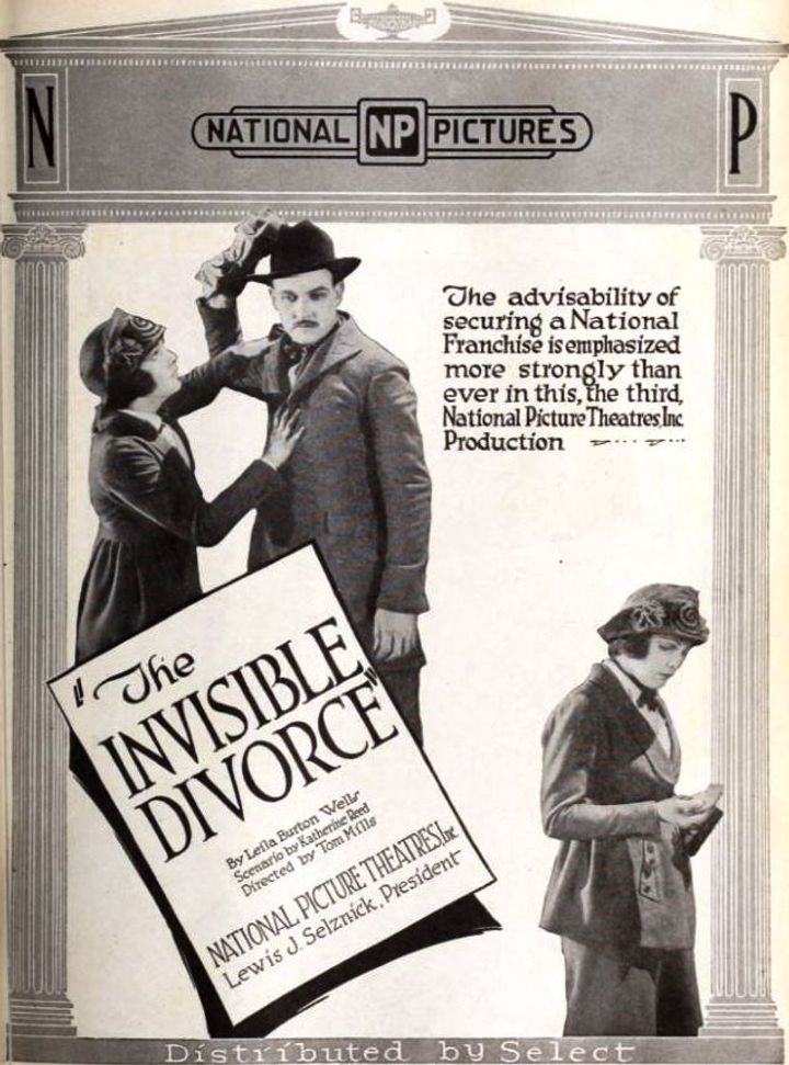 The Invisible Divorce (1920) Poster