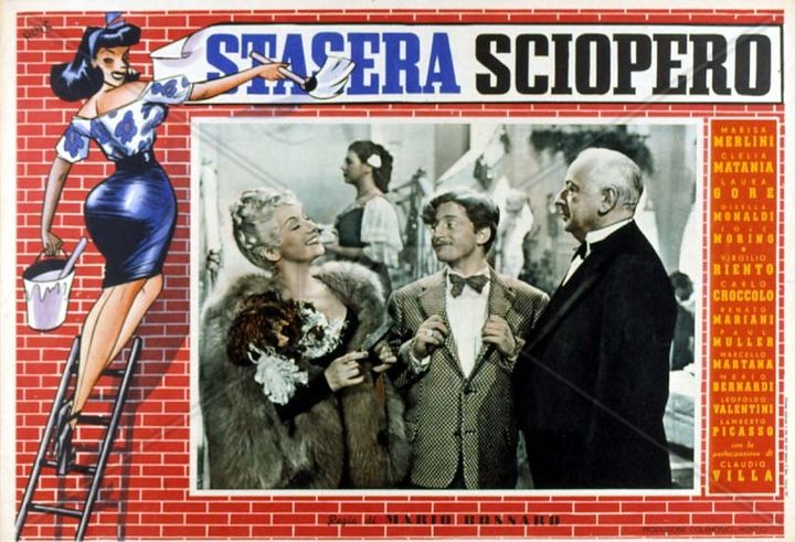 Stasera Sciopero (1951) Poster