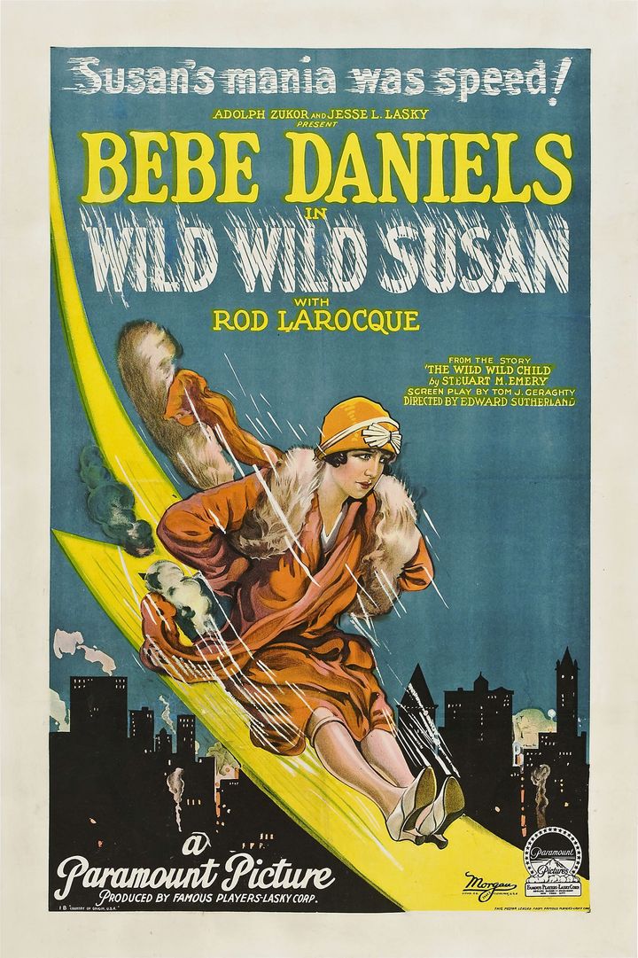 Wild, Wild Susan (1925) Poster