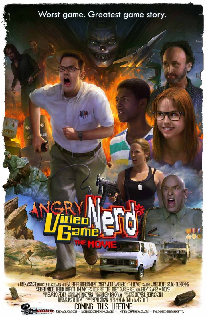 Angry Video Game Nerd: The Movie (2014) Poster