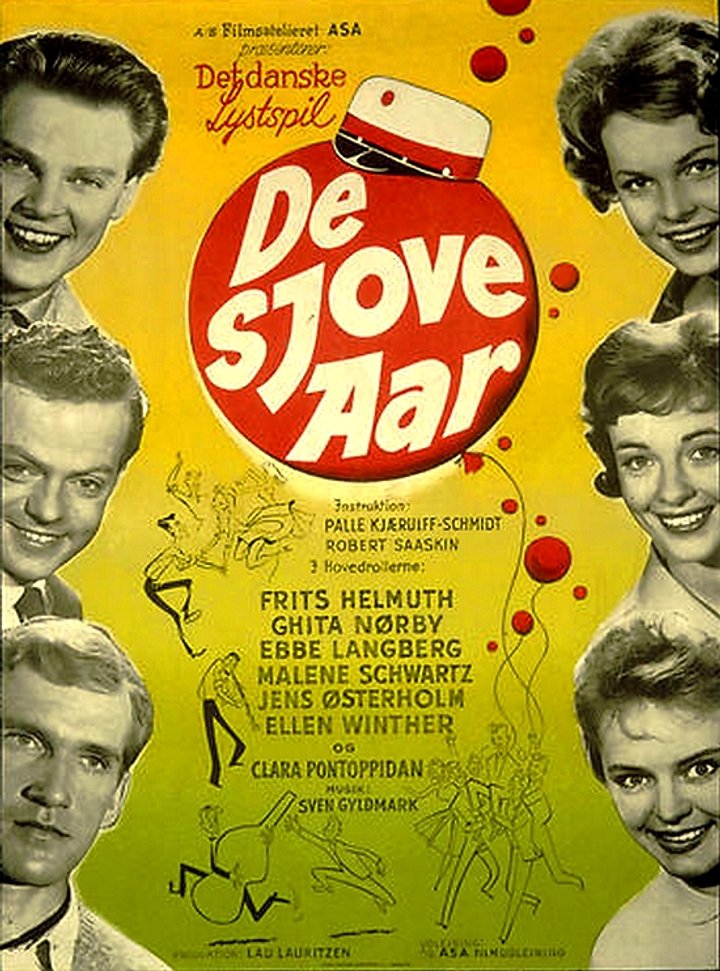 De Sjove År (1959) Poster