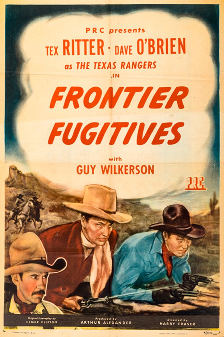 Frontier Fugitives (1945) Poster