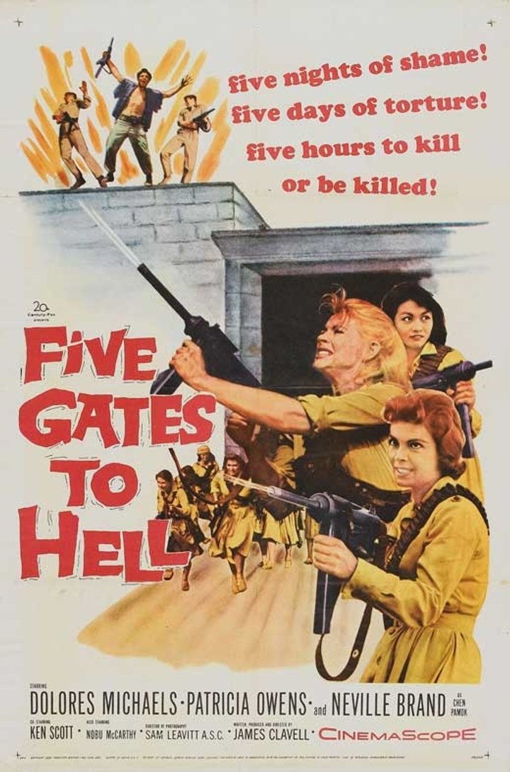 Five Gates To Hell (1959) Poster