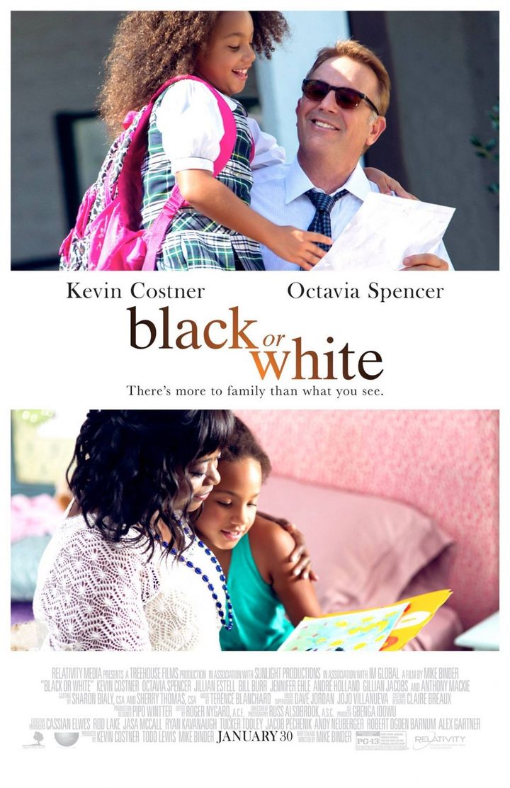 Black Or White (2014) Poster