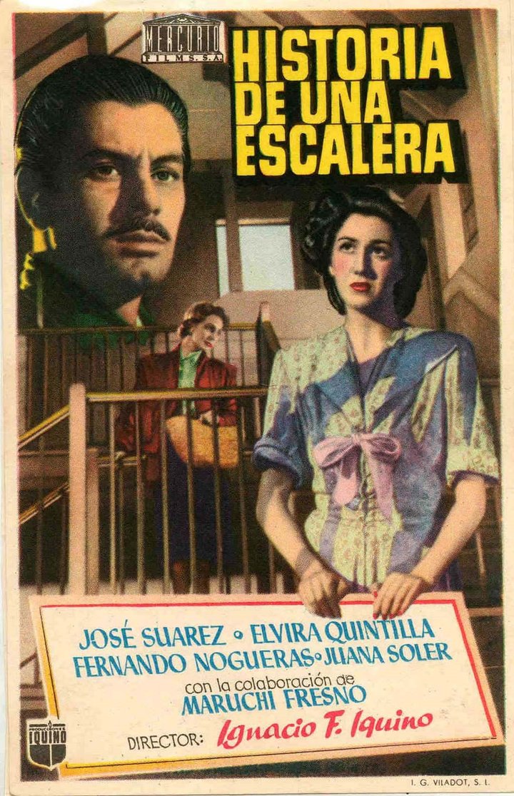 Historia De Una Escalera (1950) Poster