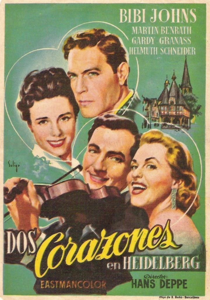 Tausend Melodien (1956) Poster