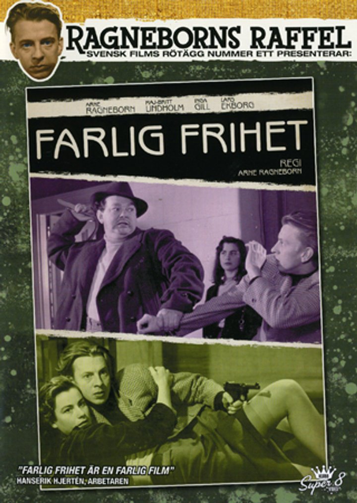 Farlig Frihet (1954) Poster