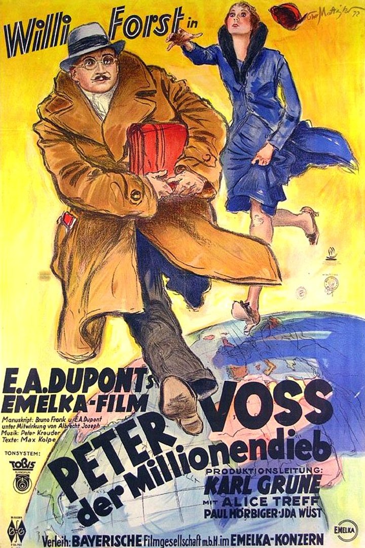 Peter Voss, Der Millionendieb (1932) Poster