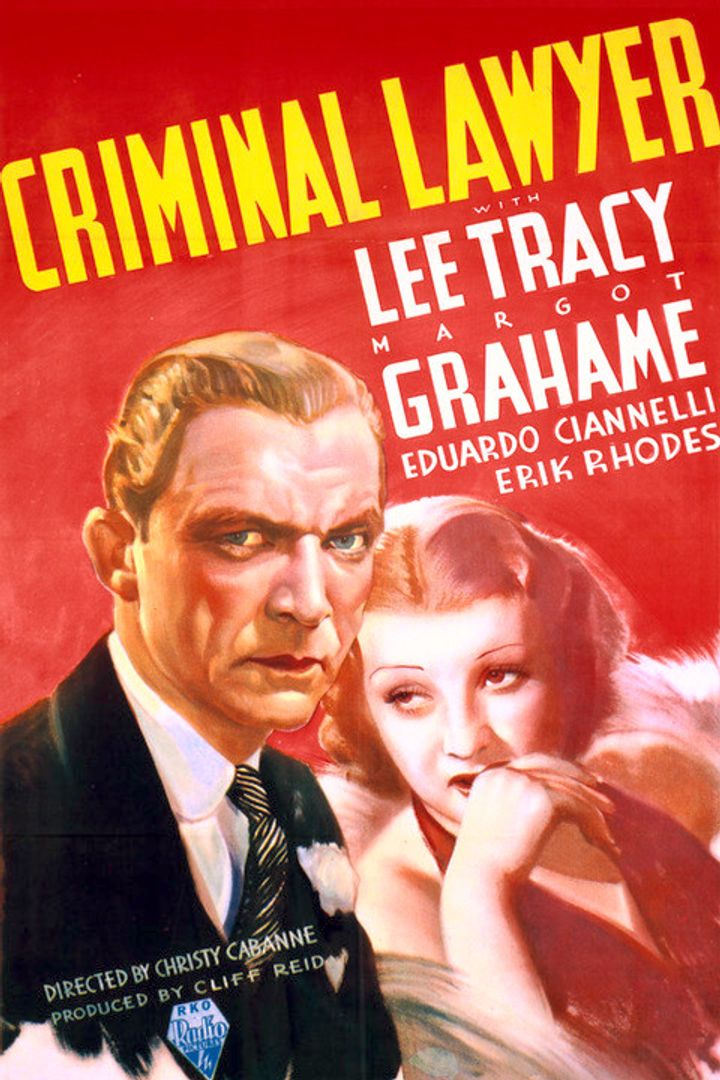 Criminal Lawyer (1937) Poster