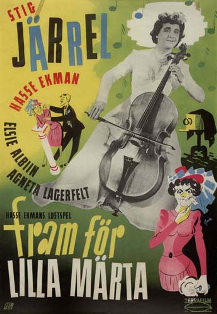 Fram För Lilla Märta Eller På Livets Ödesvägar (1945) Poster