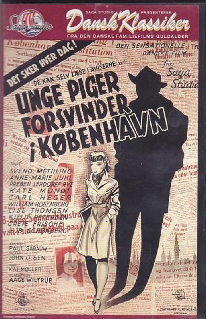 Unge Piger Forsvinder I København (1951) Poster