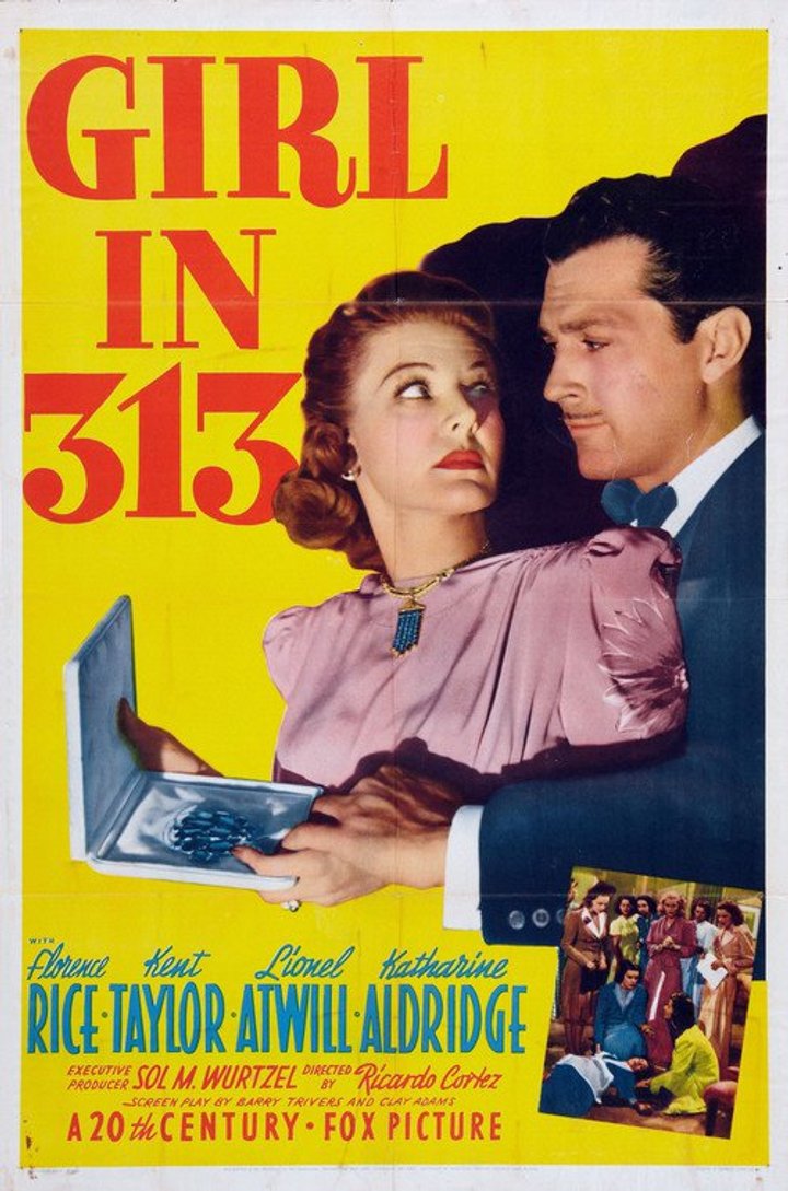 Girl In 313 (1940) Poster