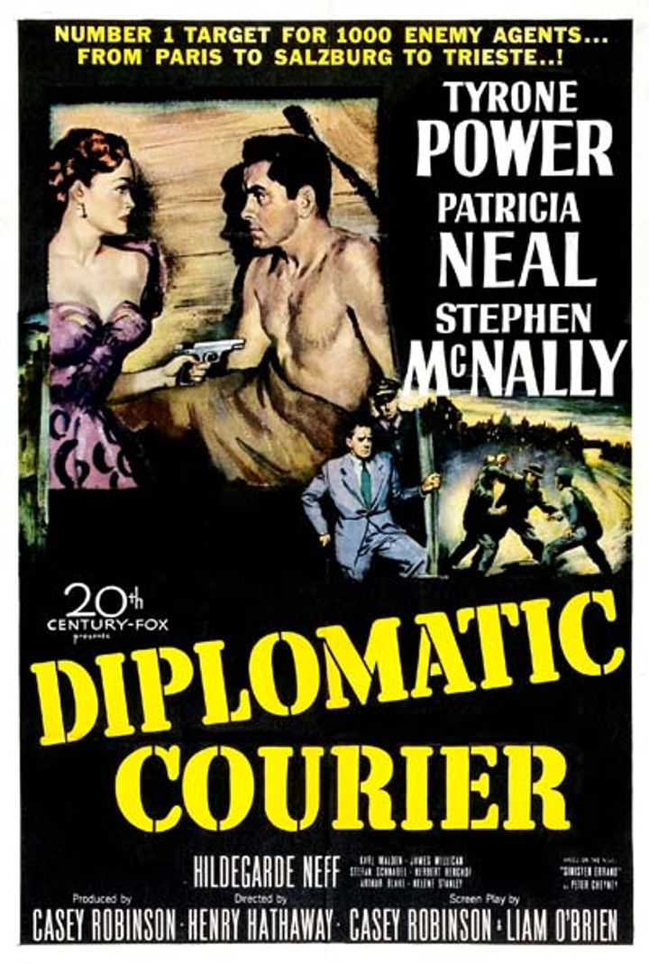 Diplomatic Courier (1952) Poster