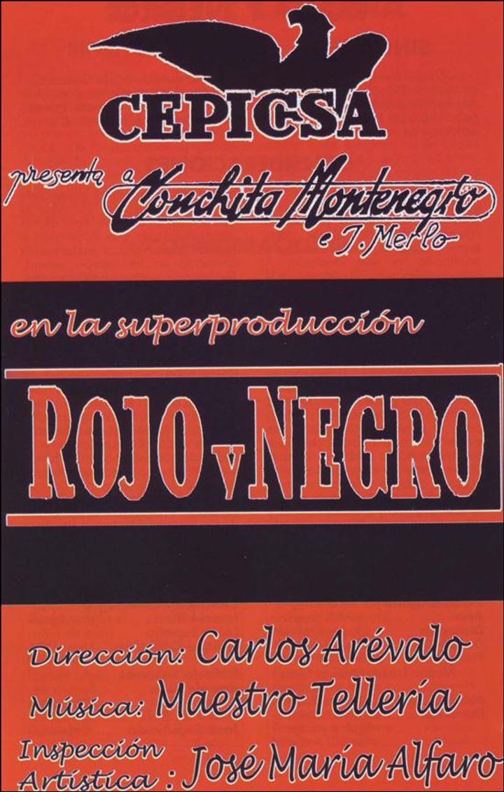 Rojo Y Negro (1942) Poster