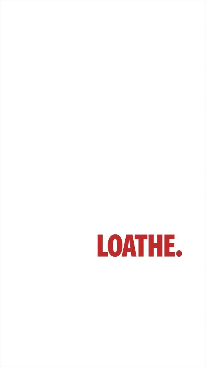 Loathe. (2017) Poster