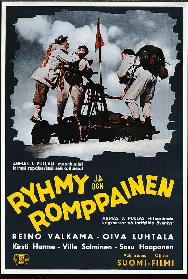 Ryhmy Ja Romppainen (1941) Poster