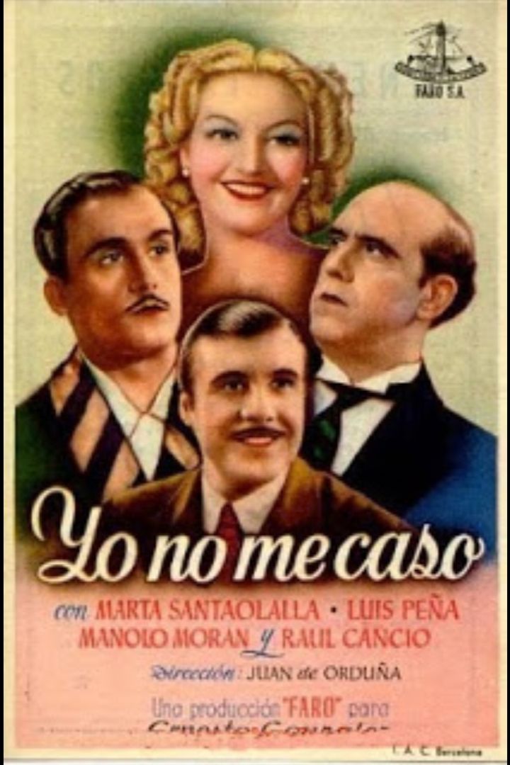 Yo No Me Caso (1944) Poster