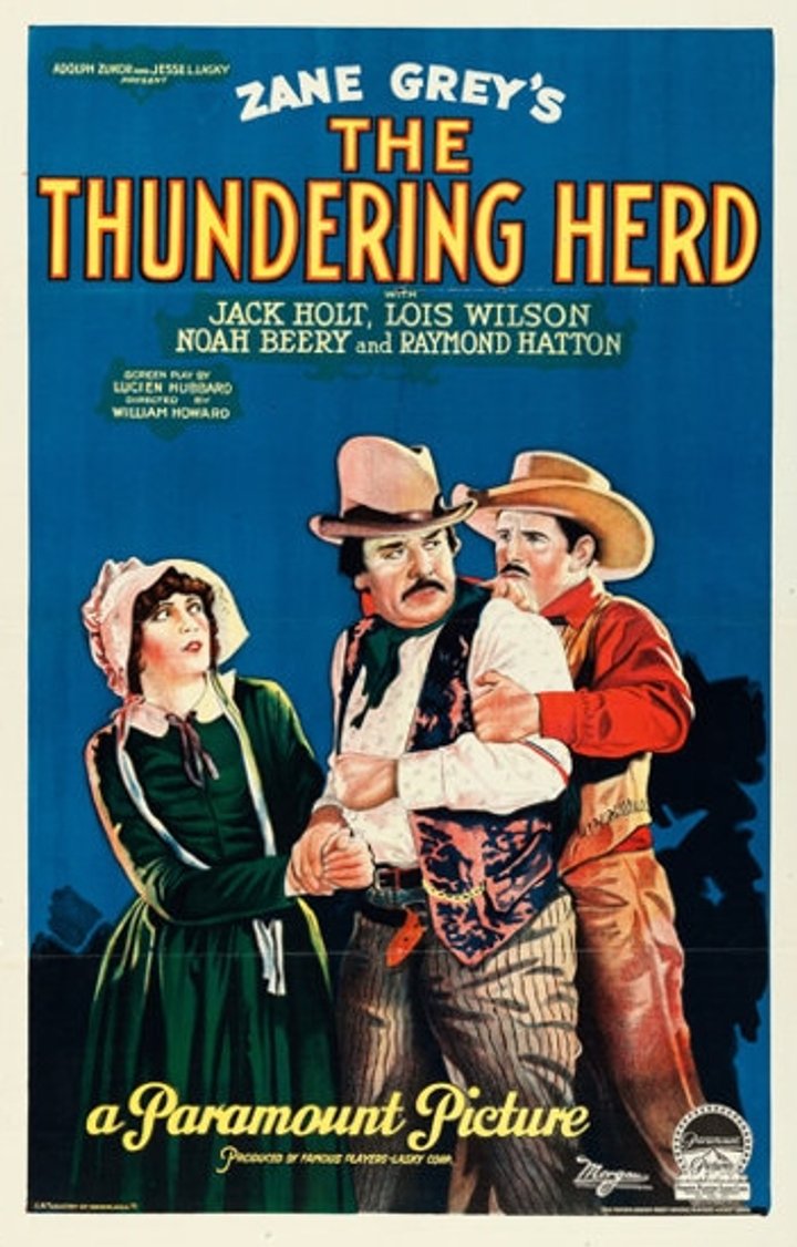 The Thundering Herd (1925) Poster