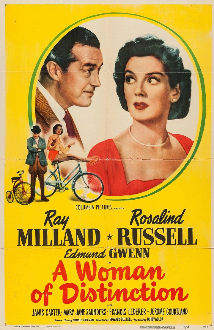 A Woman Of Distinction (1950) Poster