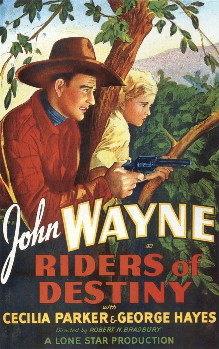 Riders Of Destiny (1933) Poster