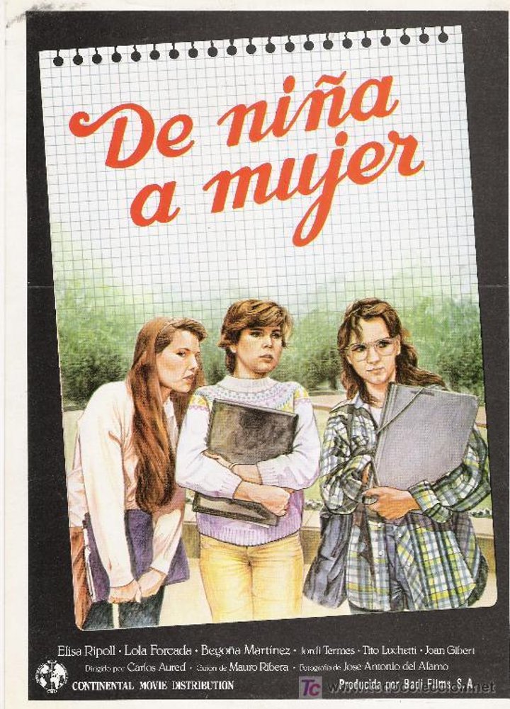 De Niña A Mujer (1982) Poster