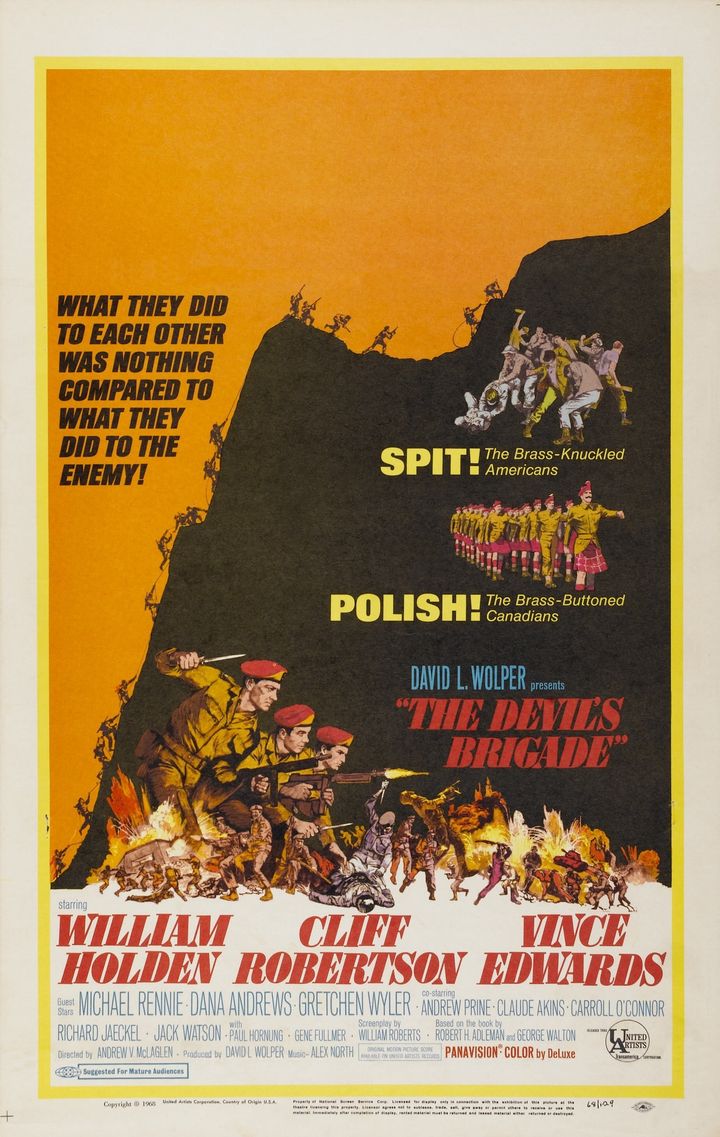 The Devil's Brigade (1968) Poster