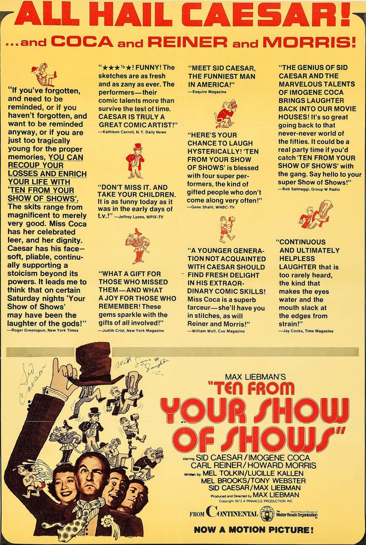 Ten From Your Show Of Shows (1973) Poster