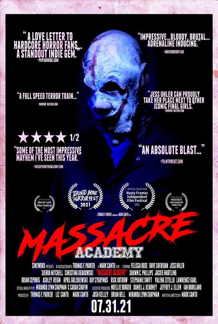 Massacre Academy (2021) Poster