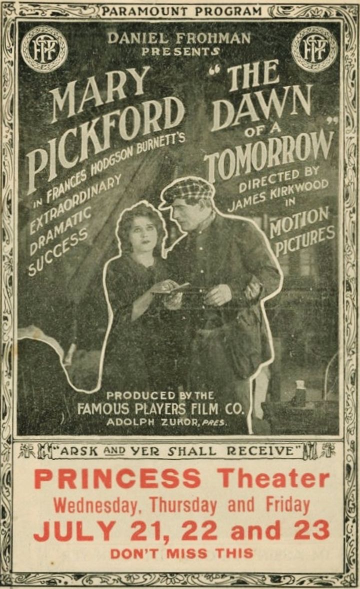 The Dawn Of A Tomorrow (1915) Poster