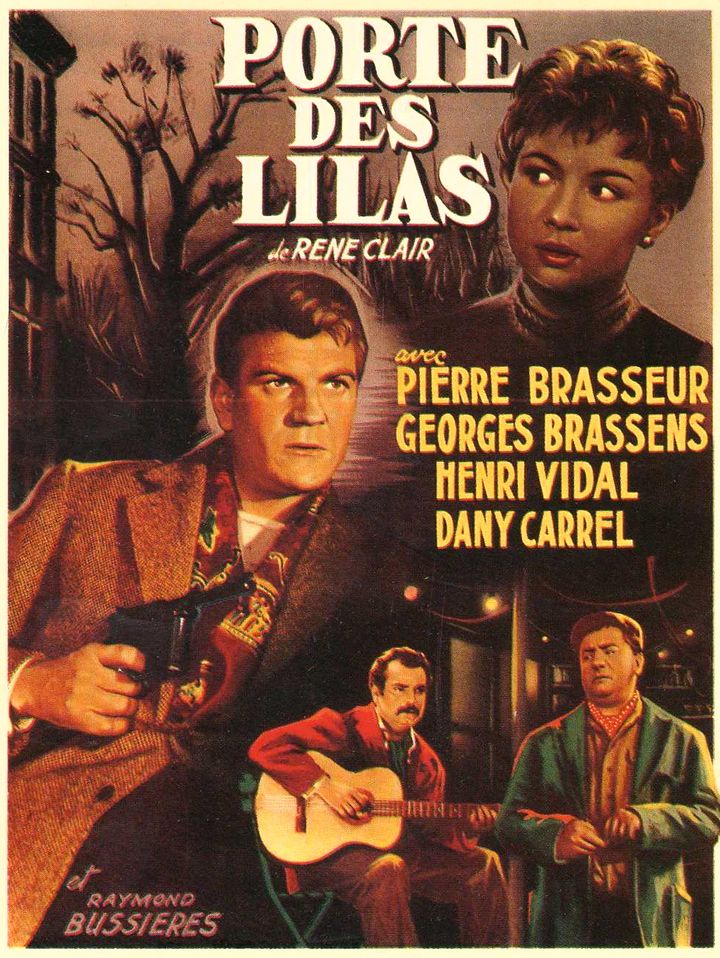 Porte Des Lilas (1957) Poster