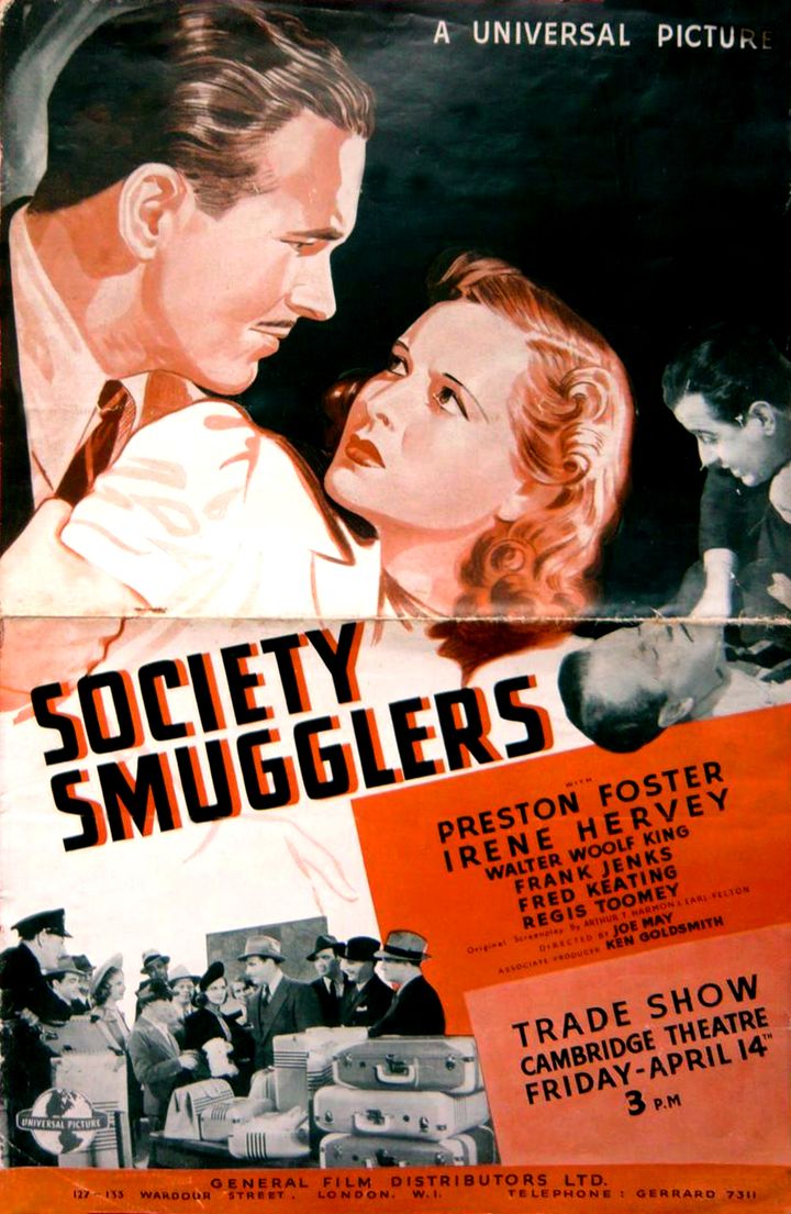 Society Smugglers (1939) Poster