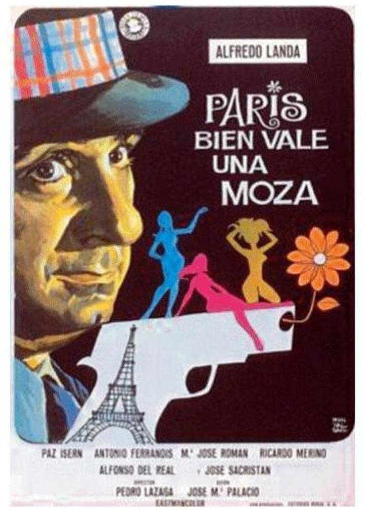 París Bien Vale Una Moza (1972) Poster